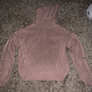 Keep On Guessin' Cowl Neck Sweater
